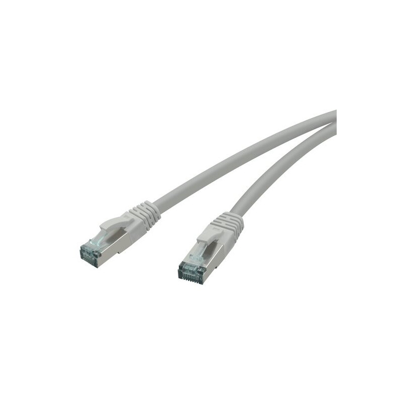 RED Patchkabel 10GBit, RJ-45 Stecker - RJ45-Stecker, CAT 6A, S/FTP, AWG 27/7, 2,0 m