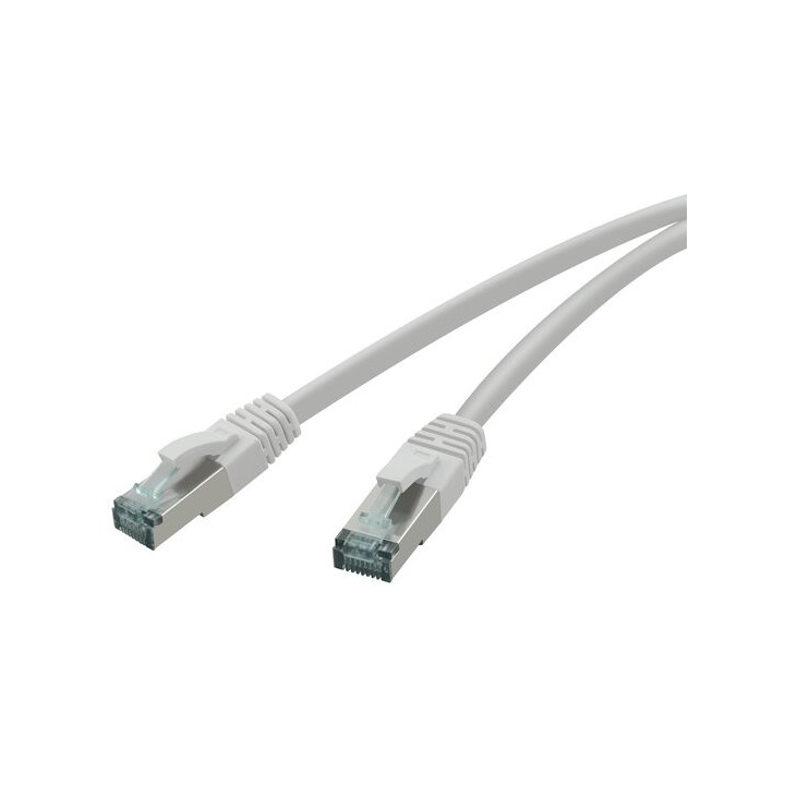 RED Patchkabel 10GBit, RJ-45 Stecker - RJ45-Stecker, CAT 6A, S/FTP, AWG 27/7, 15,0 m