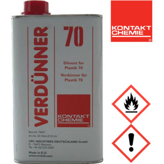 Verdünner für PLASTIK 70, 1000ml, 74327