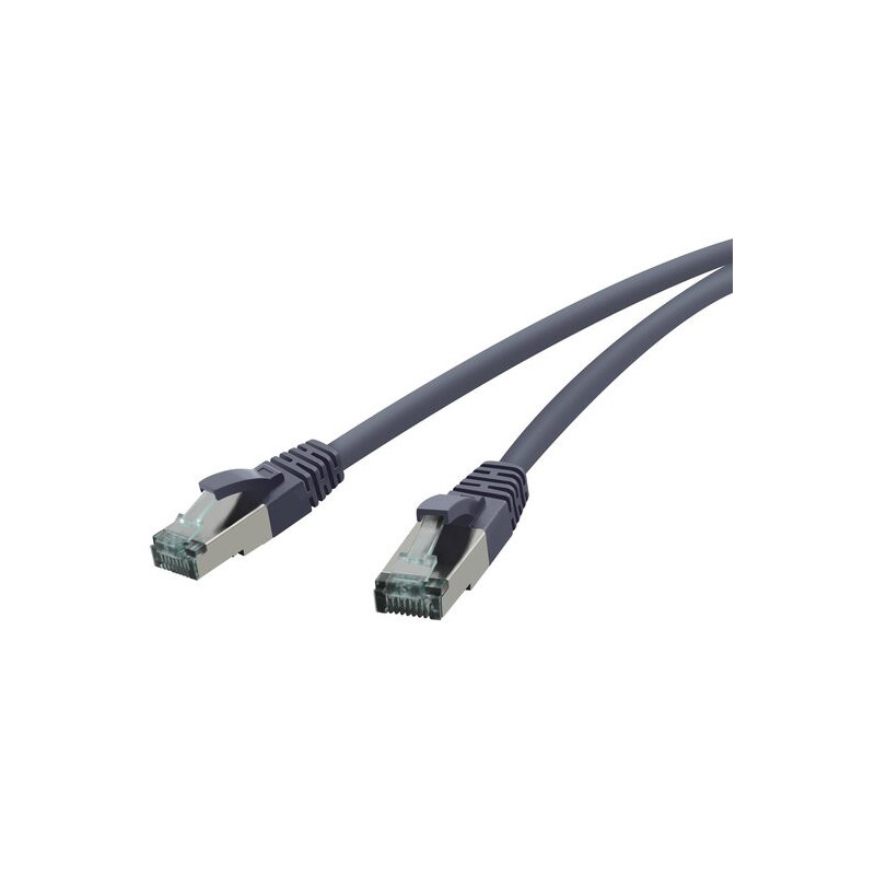 RED Patchkabel 10GBit, RJ-45 Stecker - RJ45-Stecker, CAT 6A, S/FTP, AWG 27/7, 20,0 m