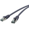 RED Patchkabel 10GBit, RJ-45 Stecker - RJ45-Stecker, CAT 6A, S/FTP, AWG 27/7, 10,0 m