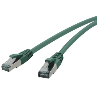 RED Patchkabel 10GBit, RJ-45 Stecker - RJ45-Stecker, CAT 6A, S/FTP, AWG 27/7, 0,25 m