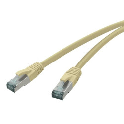 RED Patchkabel 10GBit, RJ-45 Stecker - RJ45-Stecker, CAT 6A, S/FTP, AWG 27/7, 15,0 m