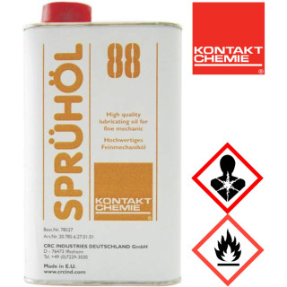 SPRÜHÖL 88, Harzfreies Feinschmieröl, 1000 ml, 78527