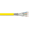 LOKMANN 1200MHz Cat7A-Netzwerkabel, AWG23,S/FTP, gelb, 500 Trommel