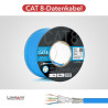 LOKMANN 2000MHz Cat8-Netzwerkabel, AWG22,S/FTP, orange, 15 Rolle
