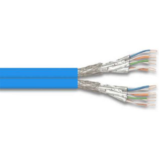 LOKMANN 2000MHz Cat8-Duplex Netzwerkabel, AWG22,S/FTP, orange, 250 Trommel