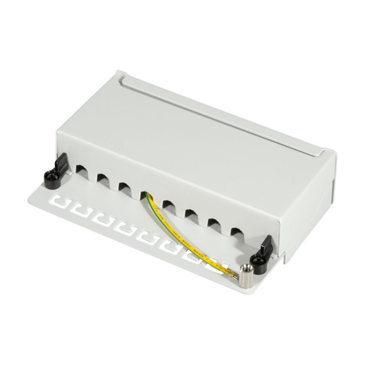 Logilink NP0016A Patchpanel Desktop CAT.6, 8-Port, grau