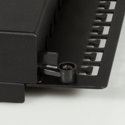 Logilink NP0061 Patchpanel 19" Desktop CAT.6A, 24-Port, schwarz
