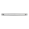 LogiLink NK4041, 19" Patchpanel für 24 Keystone Module, 1 HE, unbestückt, grau