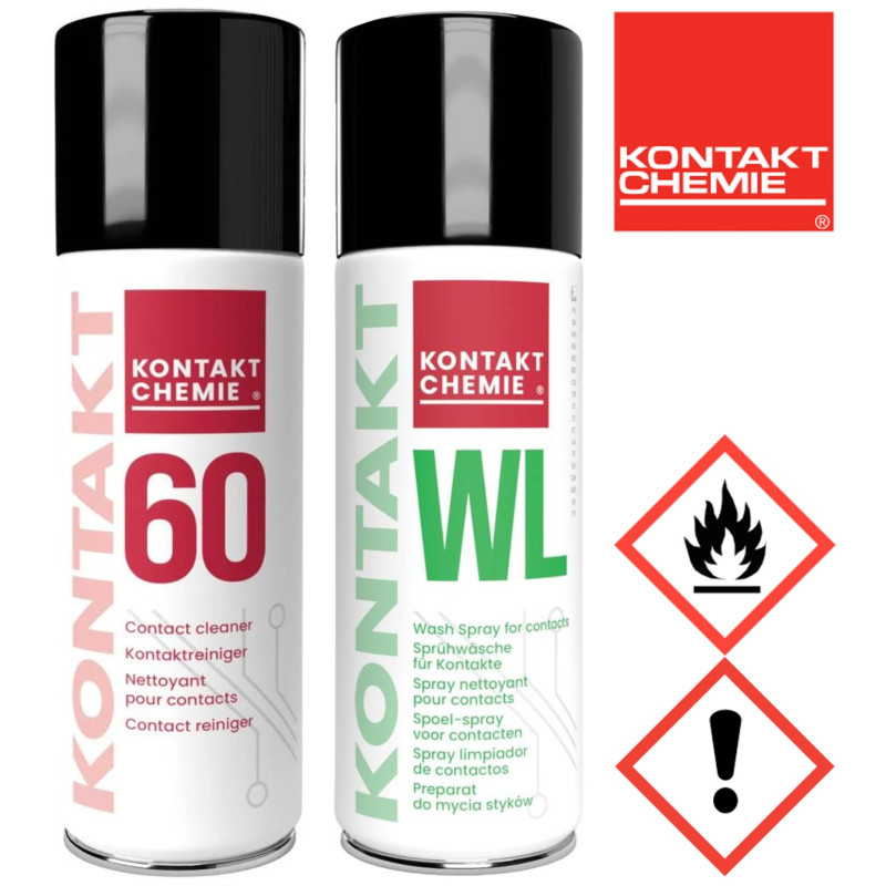 Kontakt Spray-Set bestehend aus Kontakt 60 200ml und Kontakt WL 200ml
