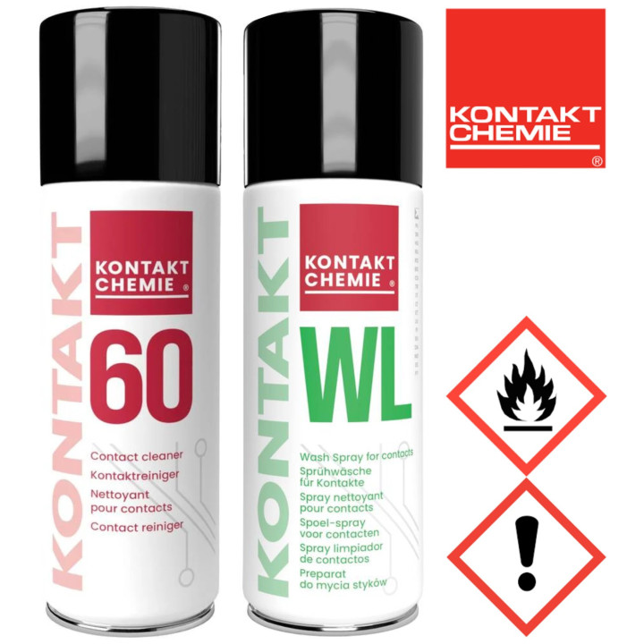 Kontakt Spray-Set bestehend aus Kontakt 60 200ml und Kontakt WL 200ml