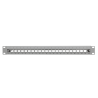 LogiLink NK4057, 19" Patchpanel für 24 Keystone Module, 1 HE, unbestückt, grau