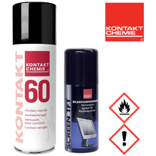 Kontakt Spray-Set bestehend aus Kontakt 60 200ml und Kontakt TFT 100ml