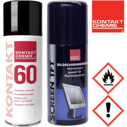 Kontakt Spray-Set bestehend aus Kontakt 60 100ml und Kontakt TFT 100ml