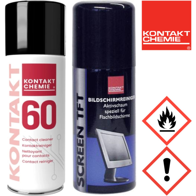 Kontakt Spray-Set bestehend aus Kontakt 60 100ml und Kontakt TFT 100ml