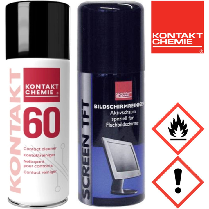 Kontakt Spray-Set bestehend aus Kontakt 60 100ml und Kontakt TFT 100ml