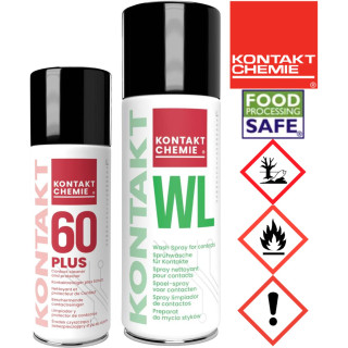 Kontakt Spray-Set bestehend aus Kontakt 60 Plus  200ml und Kontakt WL 400ml
