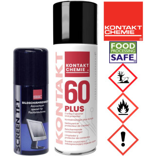 Kontakt Spray-Set bestehend aus Kontakt 60 Plus 200ml und Kontakt TFT 100ml