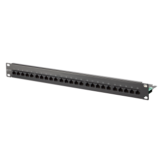 Metz 130814-0203-E UAE 25x8(4) Cat.3 Patchfeld 19", Stahlblech, schwarz