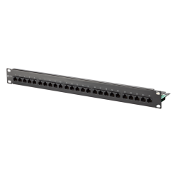 Metz 130814-0203-E UAE 25x8(4) Cat.3 Patchfeld 19", Stahlblech, schwarz