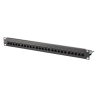 Metz 130814-0203-E UAE 25x8(4) Cat.3 Patchfeld 19", Stahlblech, schwarz