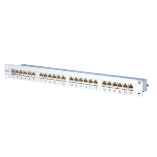 Metz Connect 130855-E E-DAT Cat.6 24x8(8) 1HE LSA Cat.6 Patchfeld