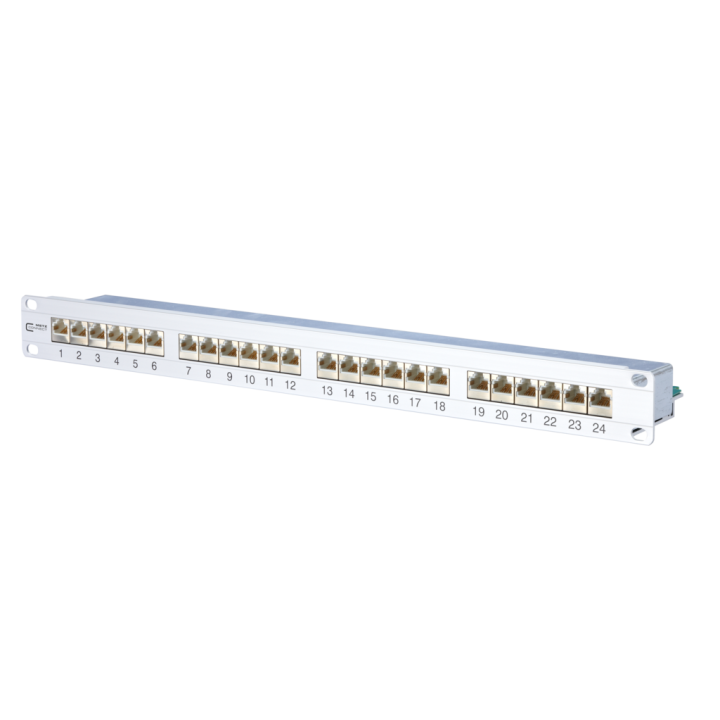 Metz Connect 130855-E E-DAT Cat.6 24x8(8) 1HE LSA Cat.6 Patchfeld