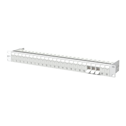 Metz Connect 130B11P0-E Modul, Cat.6A, 24 Port 180°, 1HE