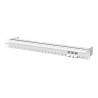 Metz Connect 130B11P0-E Modul, Cat.6A, 24 Port 180°, 1HE