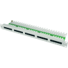 Telegärtner 100007031, 19" Patch Panel ISDN/TEL, 1HE MPPI25-H, Cat.3, ungeschirmt