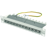 Telegärtner 100007002, 10" Patch Panel geschirmt, 255mm, RAL7035 MPP12-HS K Cat.6a