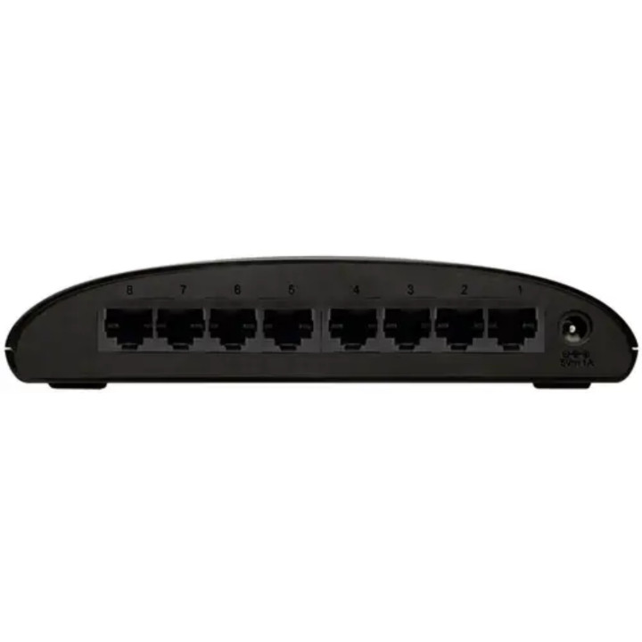 D-Link DES-1008D Switch 10/100 Mbit 8-Port, 8x10/100Mbit, Fast Ethernet