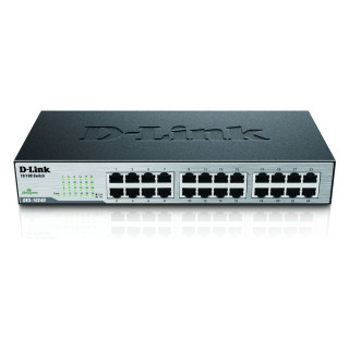 D-Link DES-1024D/E Switch 24x 10/100Mbit/s, 24-Port, Layer2 Fast Ethernet, 19"
