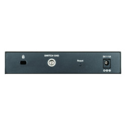 D-Link DGS-1100-08V2, 8-Port, 8x10/100/1000Mbit Gigabit Switch, Layer2 Smart, mit 19" Montage-Kit