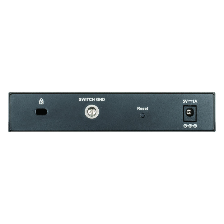 D-Link DGS-1100-08V2, 8-Port, 8x10/100/1000Mbit Gigabit Switch, Layer2 Smart, mit 19" Montage-Kit
