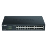 D-Link DGS-1100-24V2/E, 24-Port, 24x10/100/1000Mbit Gigabit Switch, Layer2 Smart, mit 19" Montage-Kit