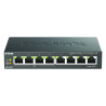 D-Link DGS-1008P/E, 8-Port, 8-Port, 8x10/100/1000Mbit, Gigabit Ethernet Switch POE