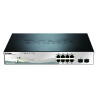 D-Link DGS-1210-10P/E, 10-Port, 10x10/100/1000Mbit, Gigabit Ethernet Switch POE Smart, Layer 2