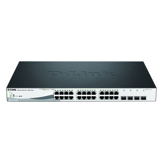 D-Link DGS-1210-28P/E, 28-Port, 28x10/100/1000Mbit, Gigabit Ethernet Switch POE Smart, Layer 2