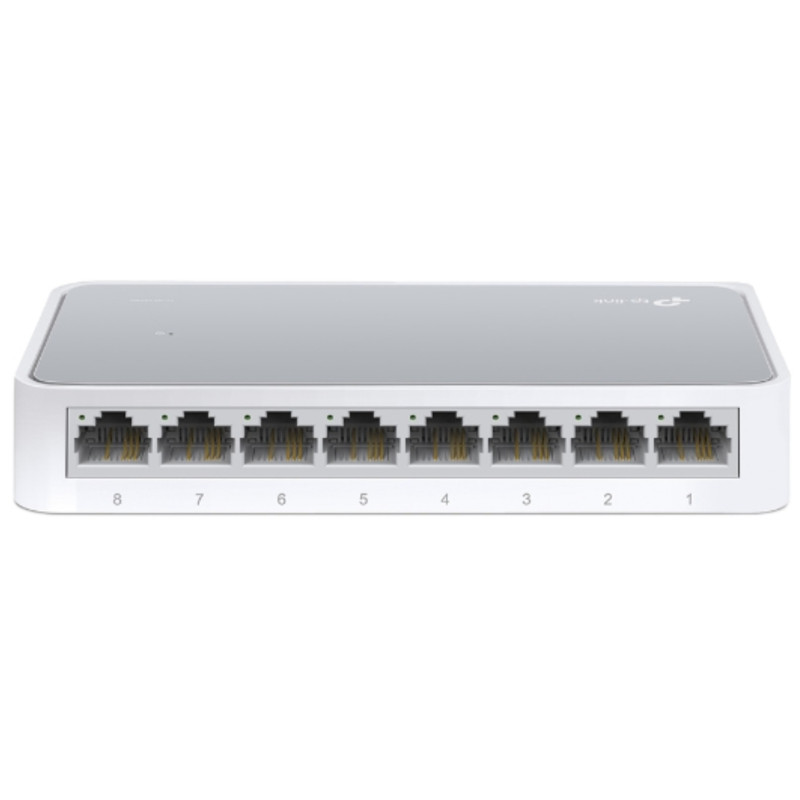 TP-LINK TL-SF1008D Netzwerk Switch, 8 Port, 100MBit/s