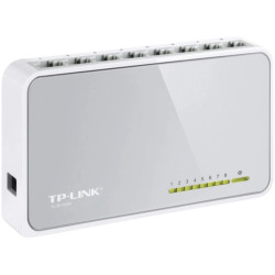 TP-LINK TL-SF1008D Netzwerk Switch, 8 Port, 100MBit/s