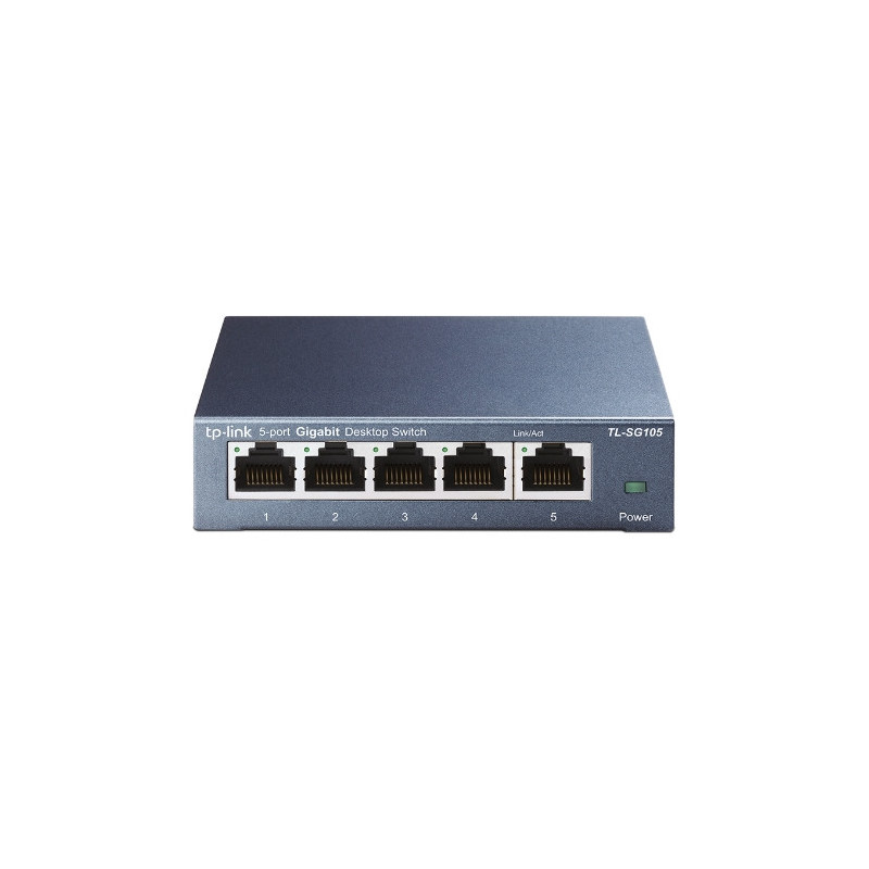 TP-LINK TL-SG105 Netzwerk Switch, 5 Port, 1 GBit/s