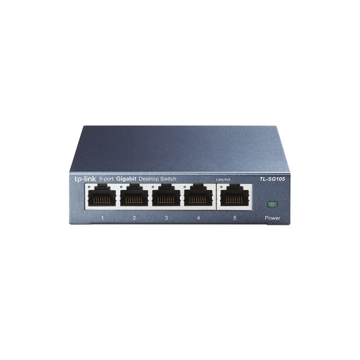 TP-LINK TL-SG105 Netzwerk Switch, 5 Port, 1 GBit/s