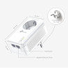 TP-LINK TL-PA7027P Starter-Kit Powerlan-Adapter, 2-Port Duo Set, 1000MBit/s