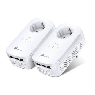 TP-LINK TL-PA8030P Starter-Kit Powerlan-Adapter, 2-Port Duo Set, 1300MBit/s