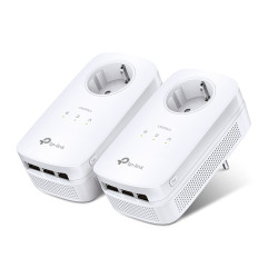 TP-LINK TL-PA8030P Starter-Kit Powerlan-Adapter, 2-Port Duo Set, 1300MBit/s