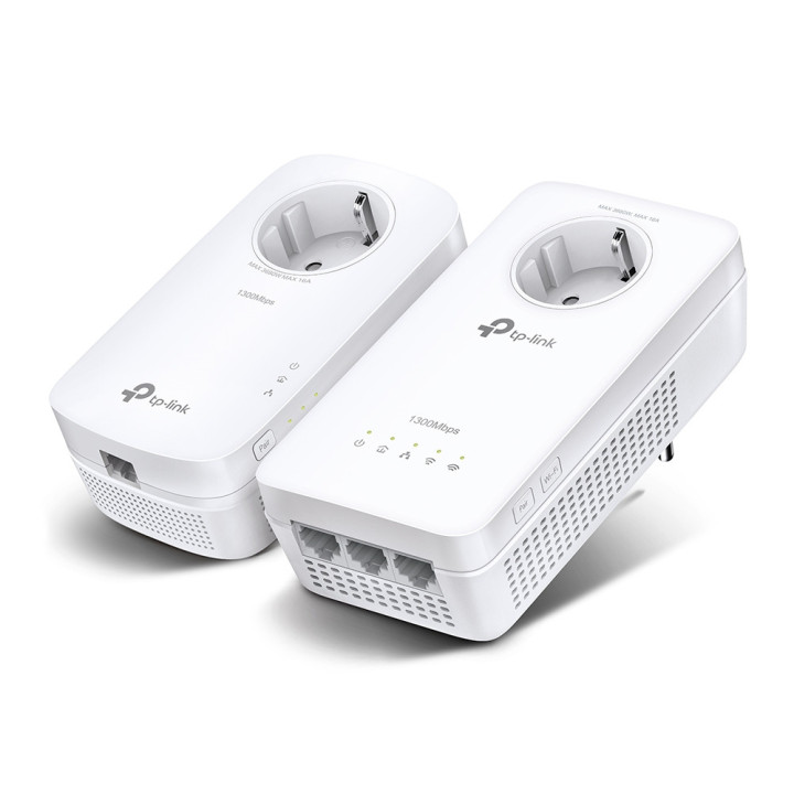 TP-LINK TL-WPA1300P Starter-Kit Powerlan-Adapter, 1300MBit/s