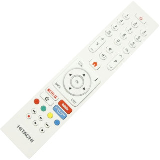 Orginalfernbedienung für Hitachi R/C 43135P KENDO, PROSONIC,  DIGIHOME, AYA, OK, SALORA, SULPICE, HORIZON, in weiss,  30101735