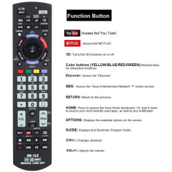 Universalfernbedienung für Sony mit Lernfunktion, SN-1LC
